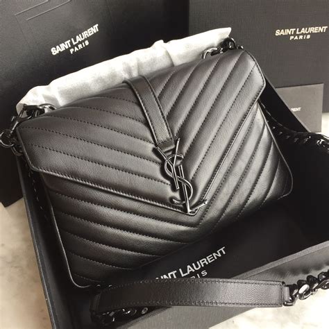 ysl bag black hardware|YSL black bag nordstrom.